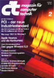 Cover von: c't Magazin 2/1994