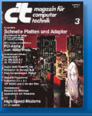 Cover von: c't Magazin 3/1994