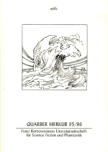 Cover von: Quarber Merkur 95/96