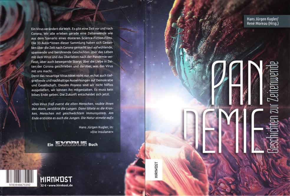 Cover und Backcover von: Pandemie