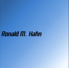Ronald M. Hahn