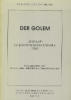 Cover von: Der Golem 1