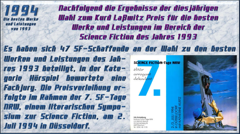 1994 - Die besten Werke und Leistungen von 1993