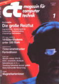 Cover von: c't 1/1994