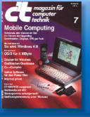 Cover von: c't Magazin 7/1994