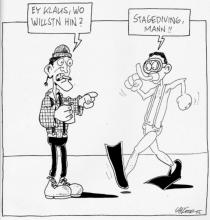 Cartoon: Matthias Langer