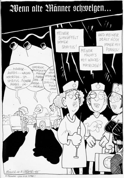 Cartoon: Matthias Langer