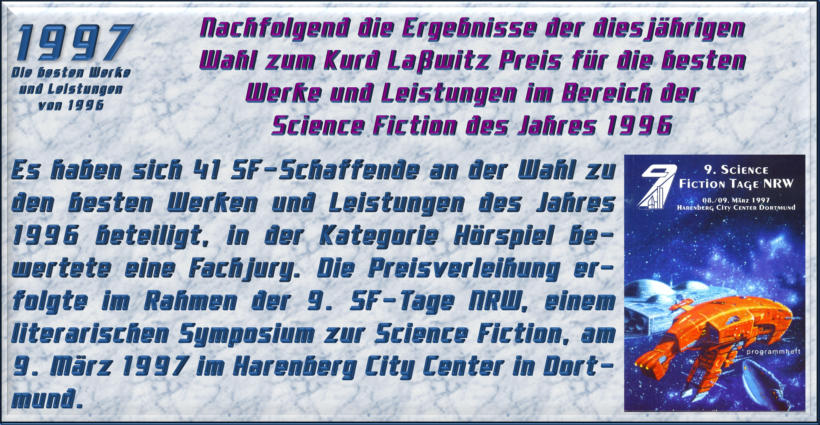 1997 - Die besten Werke und Leistungen von 1996