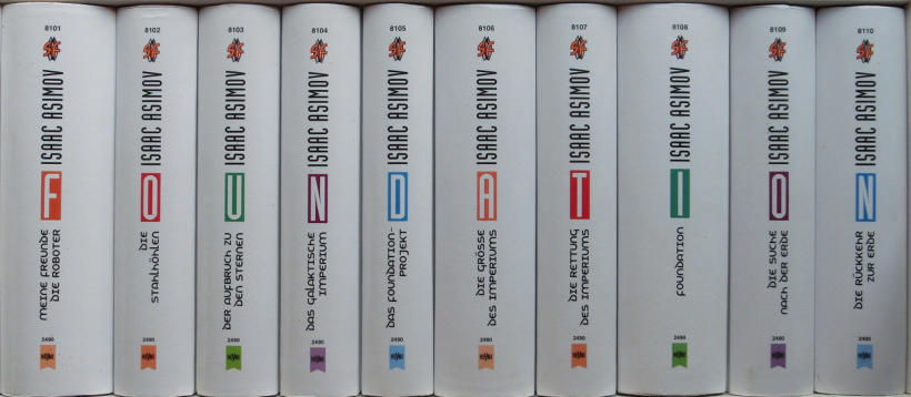 Rücken von: Foundation-Zyklus