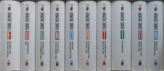 Buchrücken des Foundation Zyklus