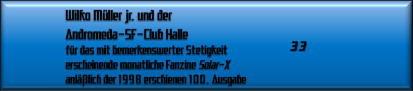 Wilko Müller jr. und der Andromeda-SF-Club Halle 