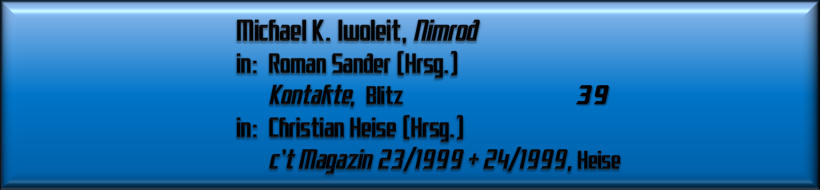 Michael Iwoleit, Nimrod