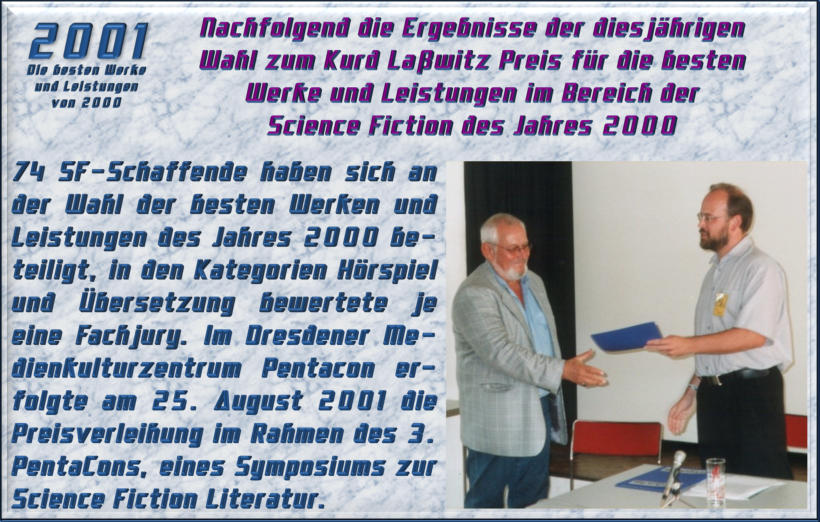 2001 - Die besten Werke und Leistungen von 2000