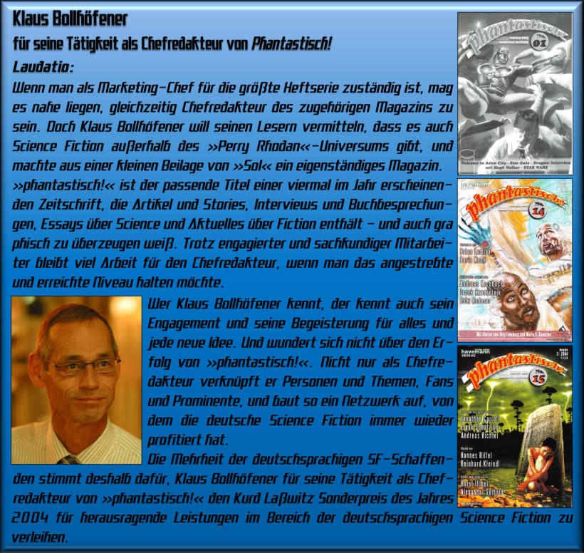 Laudatio Sonderpreis