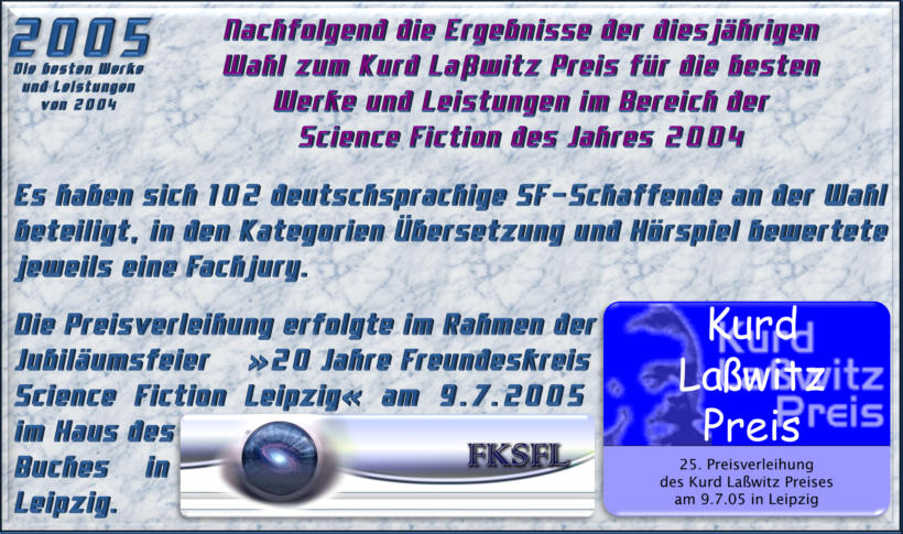 2005 - Die besten Werke und Leistungen von 2004