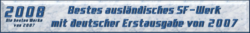 Bestes ausländisches SF-Werk mit deutscher Erstausgabe von 2009