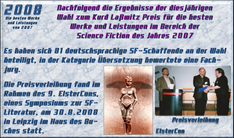 2008 - Die besten Werke und Leistungen von 2007