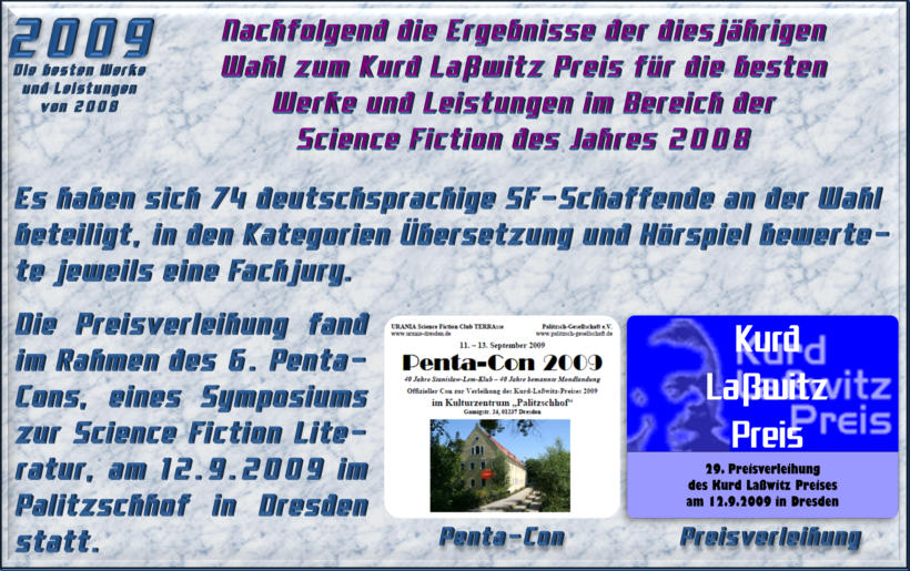 2009 - Die besten Werke und Leistungen von 2008