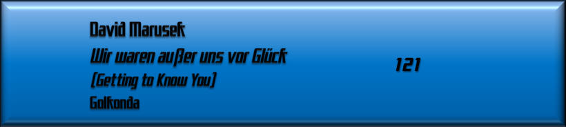 David Marusek, Wir waren außer uns vor Glück