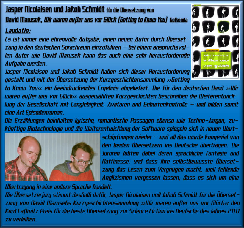 Laudatio Übersetzung