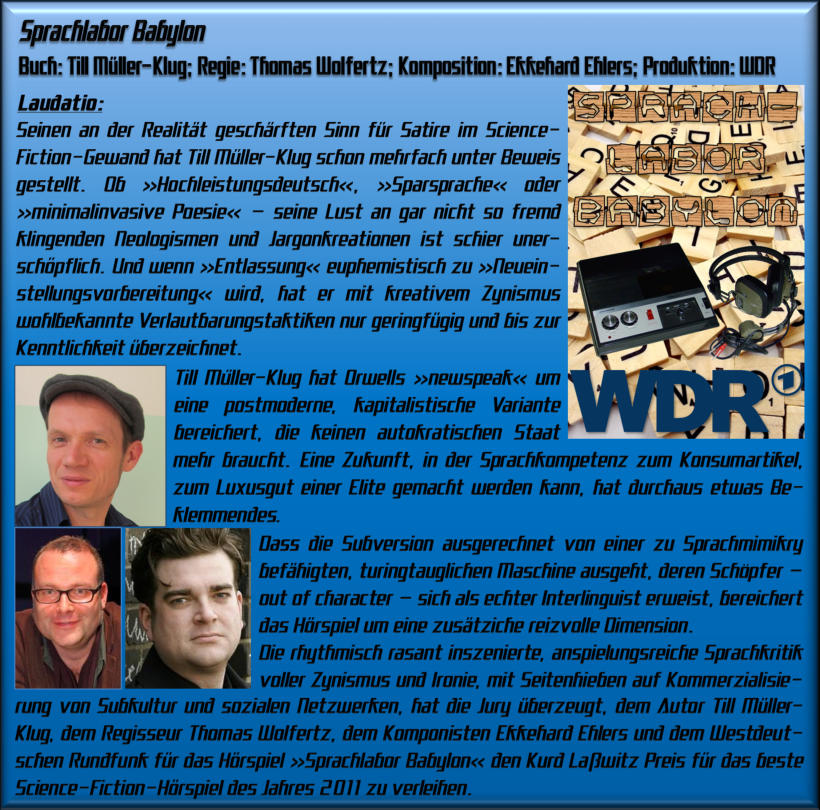Laudatio Hörspiel