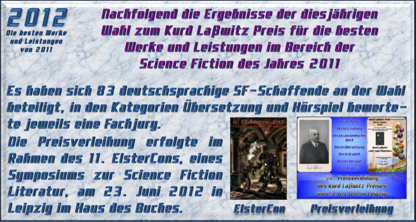 2012: Die besten Werke und Leistungen von 2011
