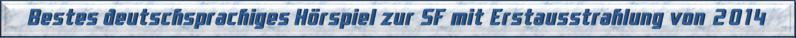 Bestes Hörspiel