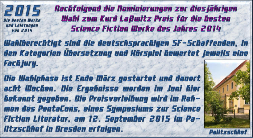 KLP 2015 Nominierungen