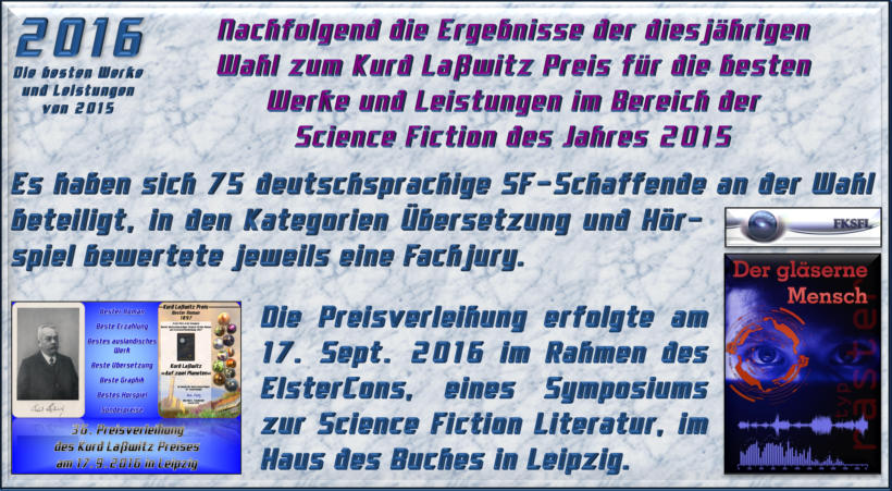 2016 - Die besten Werke und Leistungen von 2015