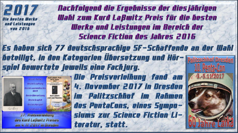 2017 - Die besten Werke und Leistungen von 2016