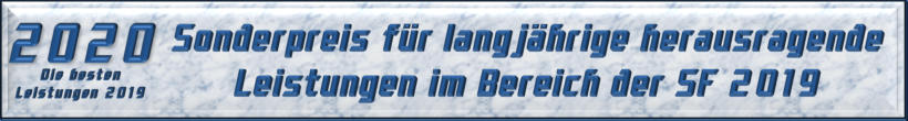 Sonderpreis für herausragende langjährige Leistungen im Bereich der SF 2019
