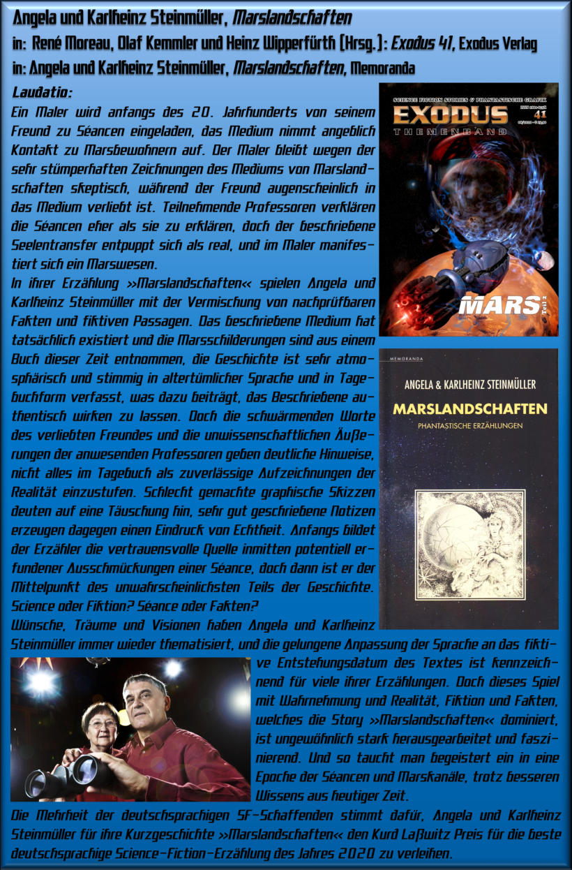 Erzählung Laudatio