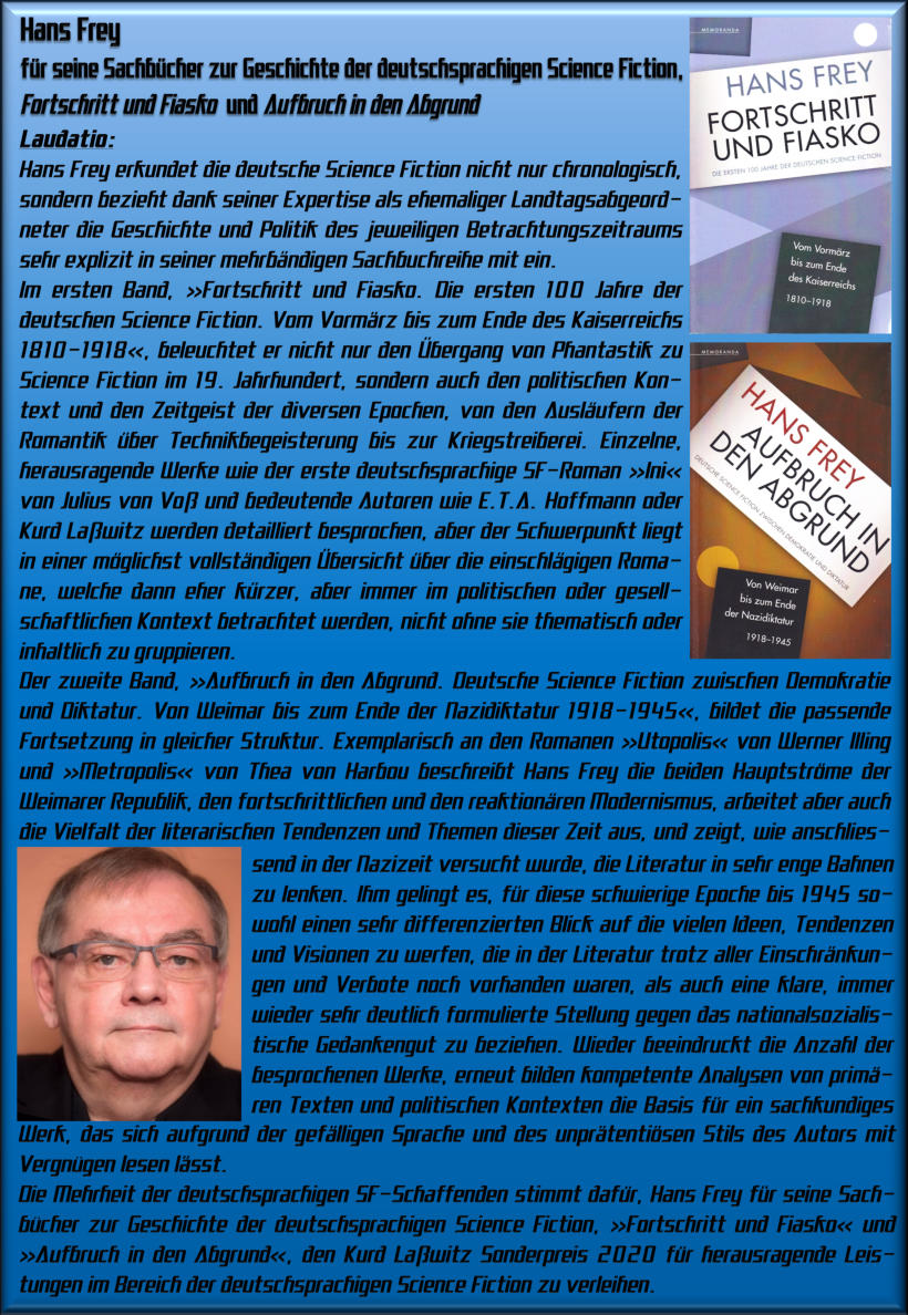 Laudatio Sonderpreis