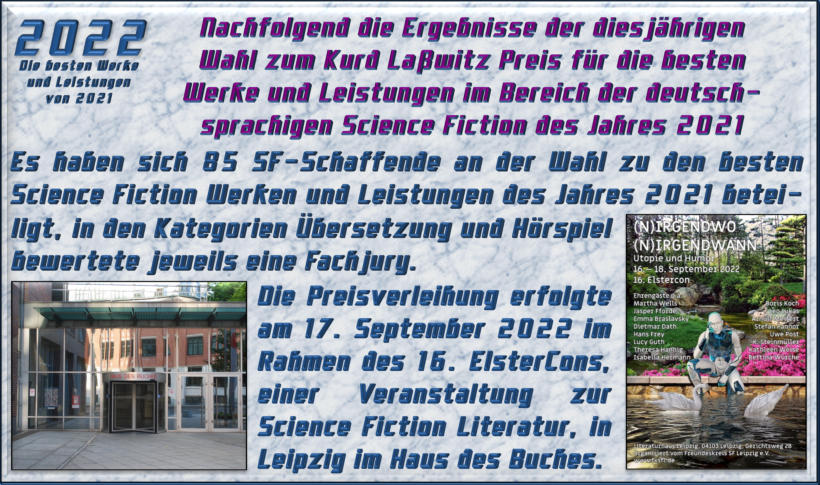 2022 - Die besten Werke und Leistungen von 2021