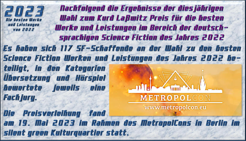 2023 - Die besten Werke und Leistungen von 2022