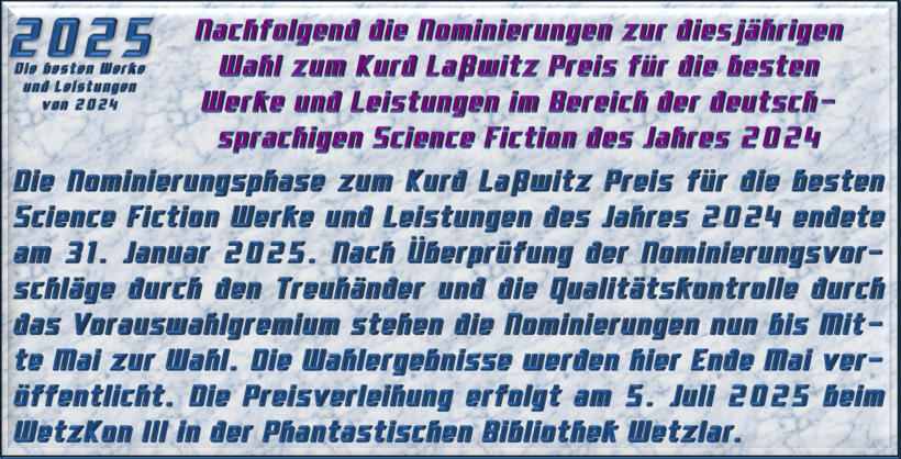 2025 - Die besten Werke und Leistungen von 2024