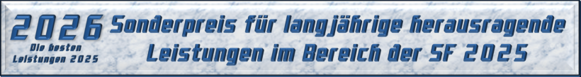Sonderpreis für langjährige herausragende Leistungen im Bereich der SF 2025