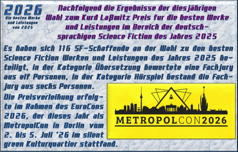 2026 - Die besten Werke und Leistungen von 2025