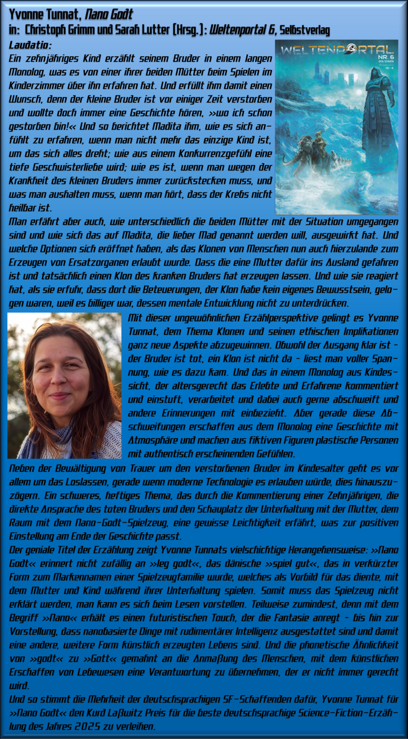 Laudatio Erzählung