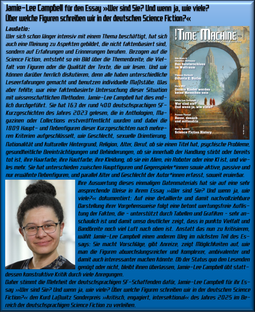 Laudatio Sonderpreis kritisch, engagiert, intersektional