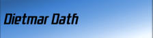 Dietmar Dath
