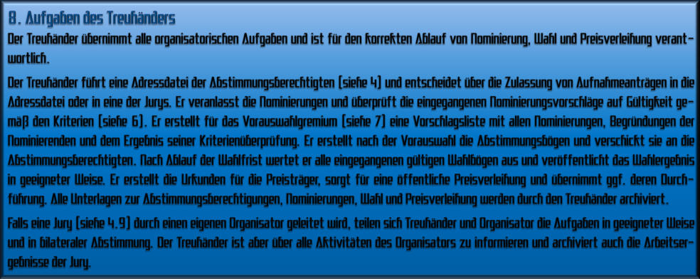 Statuten 8