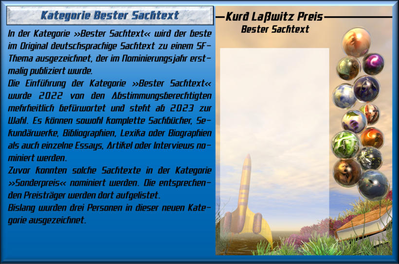 Kategorie Bestes Sachtext Erklärungstext