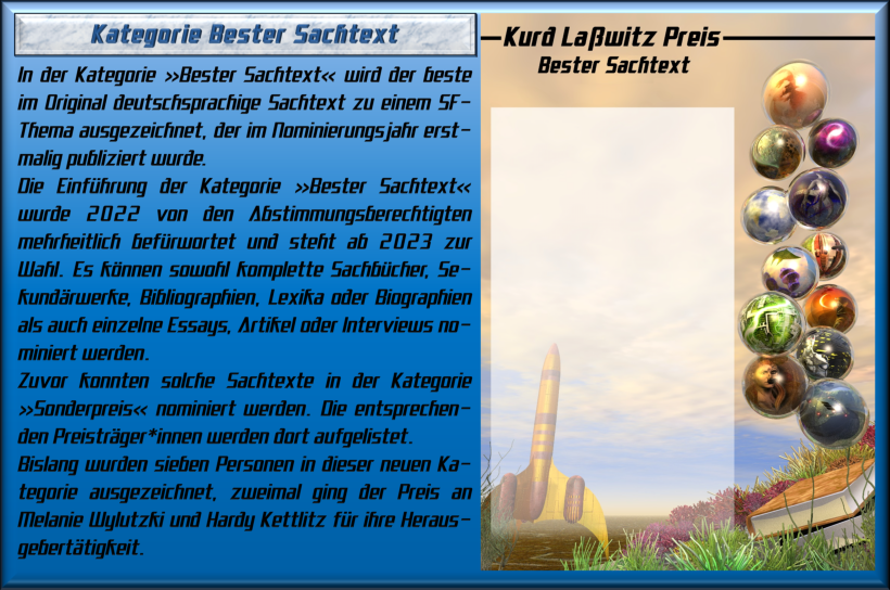 Kategorie Bestes Sachtext Erklärungstext
